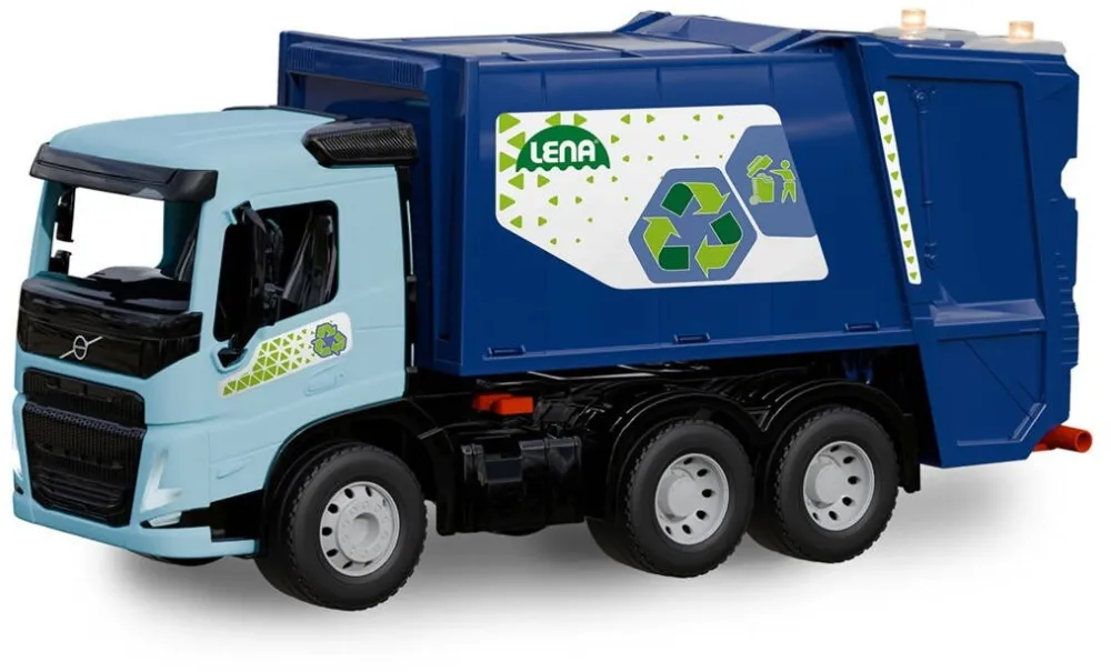 Lena Vehicle Worxx Garbage Tuck Volvo FMX open box