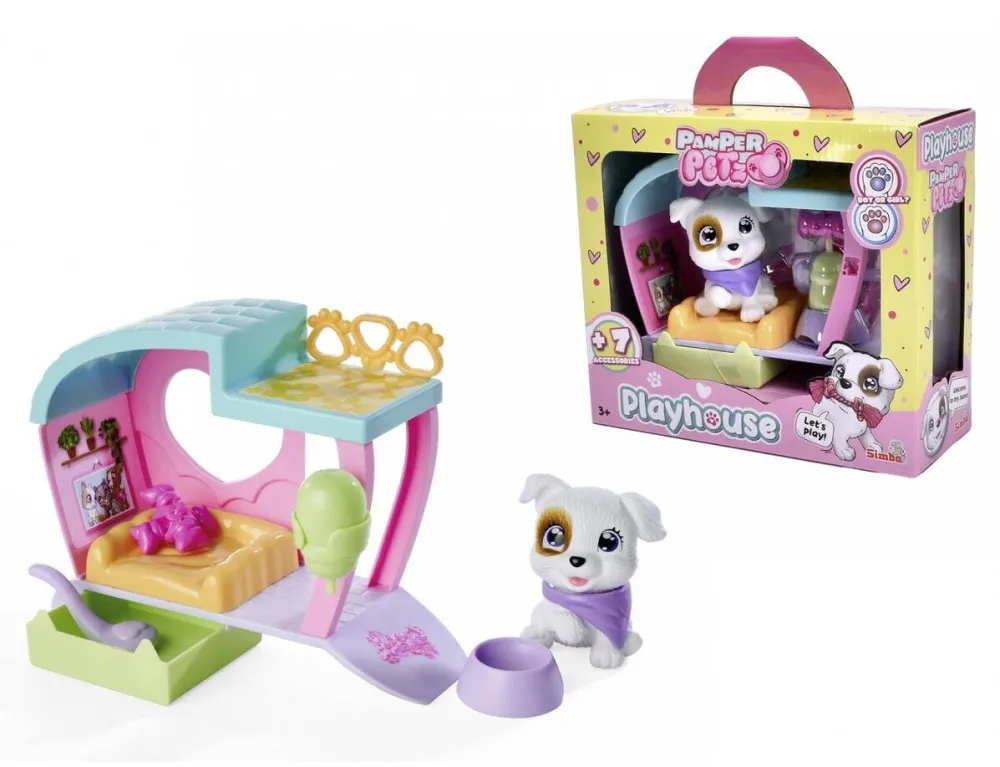 Simba Figures set Pamper Petz Mini Playhouse