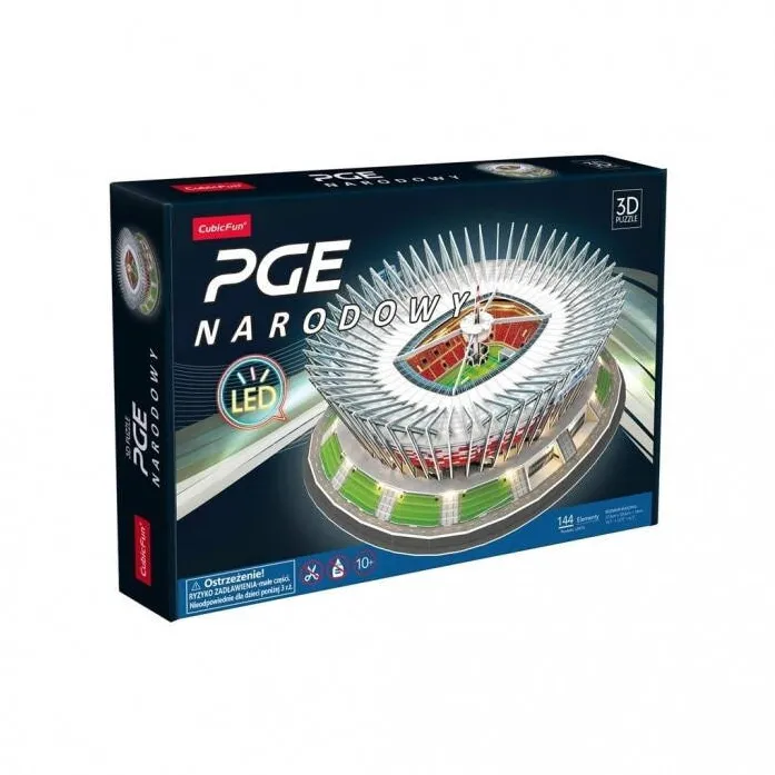 Puzzle Cubic Fun Puzzle 3D PGE National LED