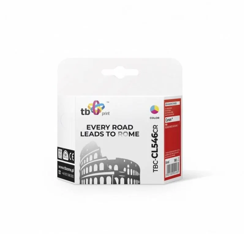 Cartus Imprimanta TB Print Inf for Canon PIXMA iP2850/MG2950/2550/2450/MX495 TBC-CL546CR ref
