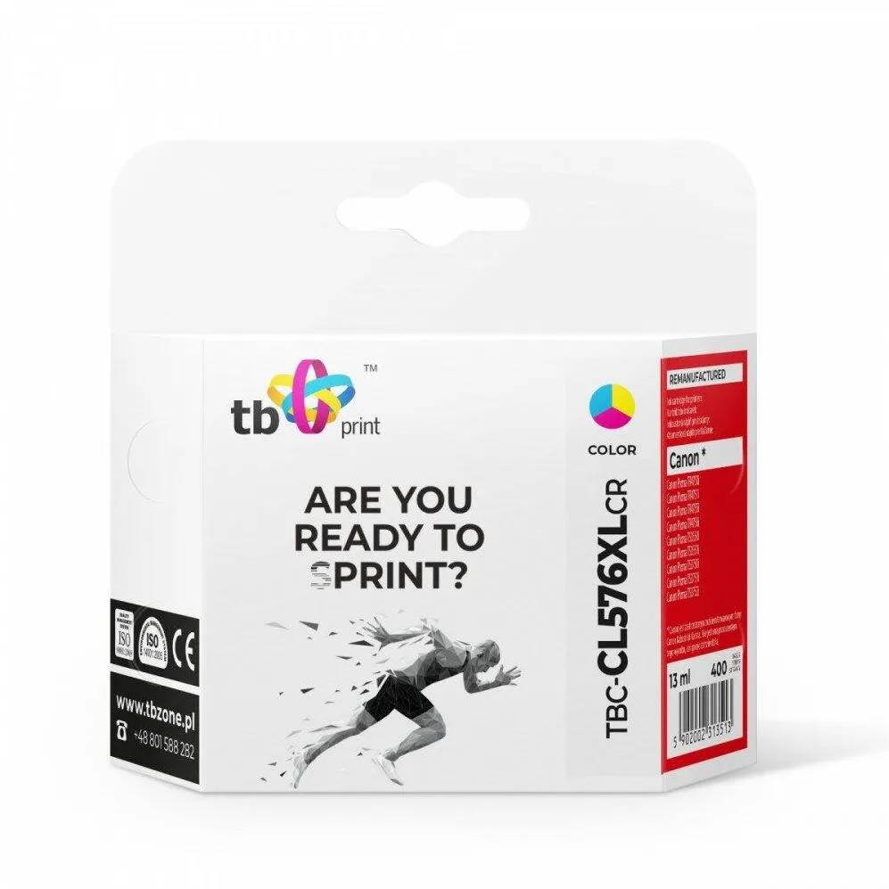 Cartus Imprimanta TB Print Ink for Canon Pixma TS3550i TBC-CL576XLCR refabricated color