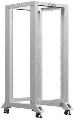 Rack LANBERG Open rack stand 19 inches 18U 600x800 grey