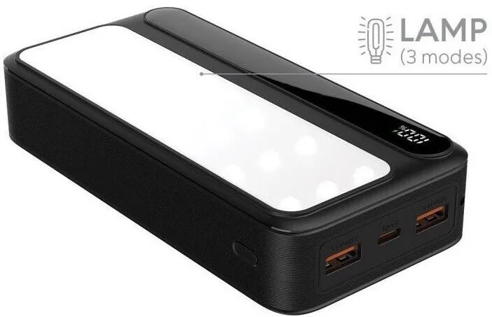 Rebeltec Powerbank P20 LCDPD LAMP 20 000mAh