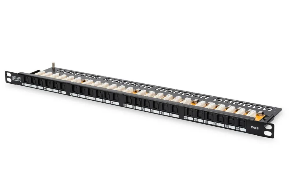 Accesoriu Retea Digitus Patch Panel DN-91624U-SL-SH - 0.5U - 19"