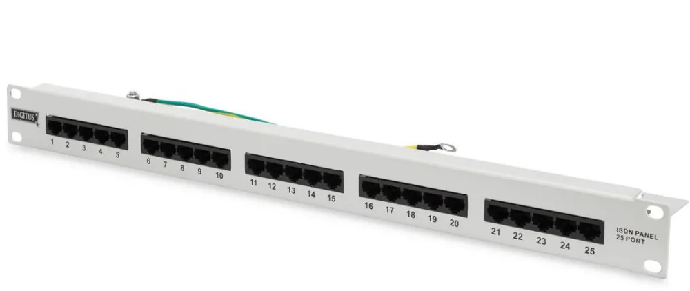 Accesoriu Retea Digitus Patch Panel DN-91325-1 - 1U - 19"
