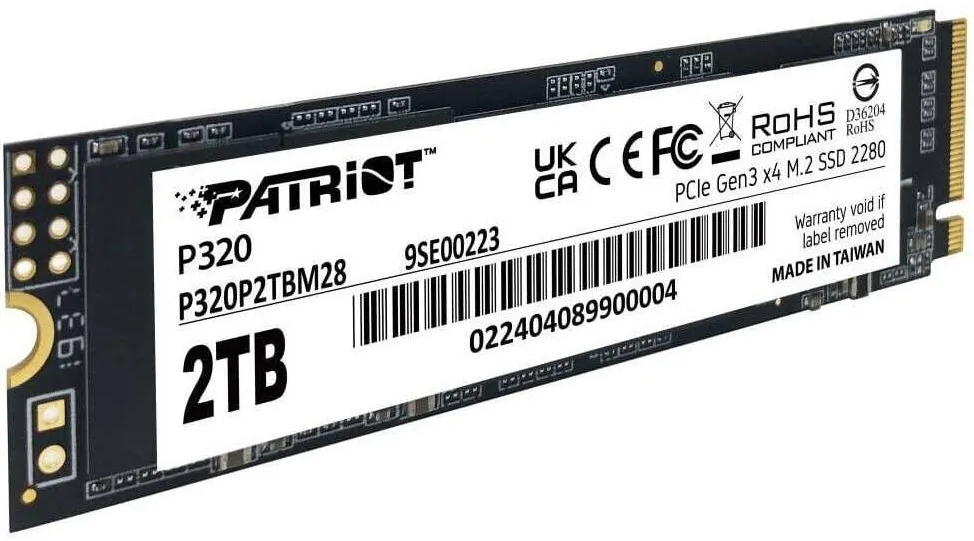 SSD Patriot Patriot P320 - SSD - 2 TB - PCIe 3.0 x4 (NVMe)