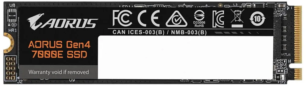SSD GIGABYTE GIGABYTE SSD AG470E1TB - 1 TB - M.2 2280 - PCIe 4.0 x4 NVMe