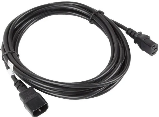 Cablu LANBERG Cablu IEC 320 C13 C14 5 m VDE negru
