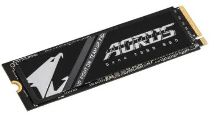 SSD GIGABYTE GIGABYTE AORUS Gen4 7300 2 TB, SSD black, PCIe 4.0 x4, NVMe 1.4, M.2 2280, without heatsink