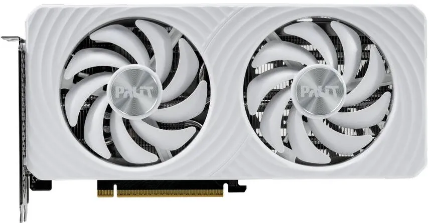 Placa Video Palit Palit GeForce RTX 5060 OC WHITE 8GB, graphics card DLSS 4, 3x DisplayPort, 1x HDMI 2.1