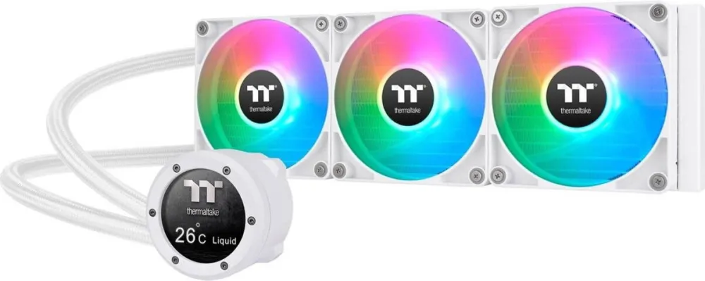 Cooler Thermaltake Thermaltake TH360 V2 Ultra ARGB Sync All-In-One Liquid Cooler Snow Edition, water cooling (white)