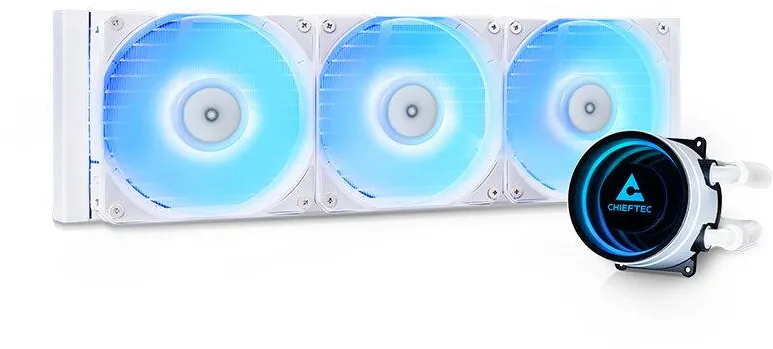 Cooler Chieftec ICEBERG 360-RGB-W, water cooling white