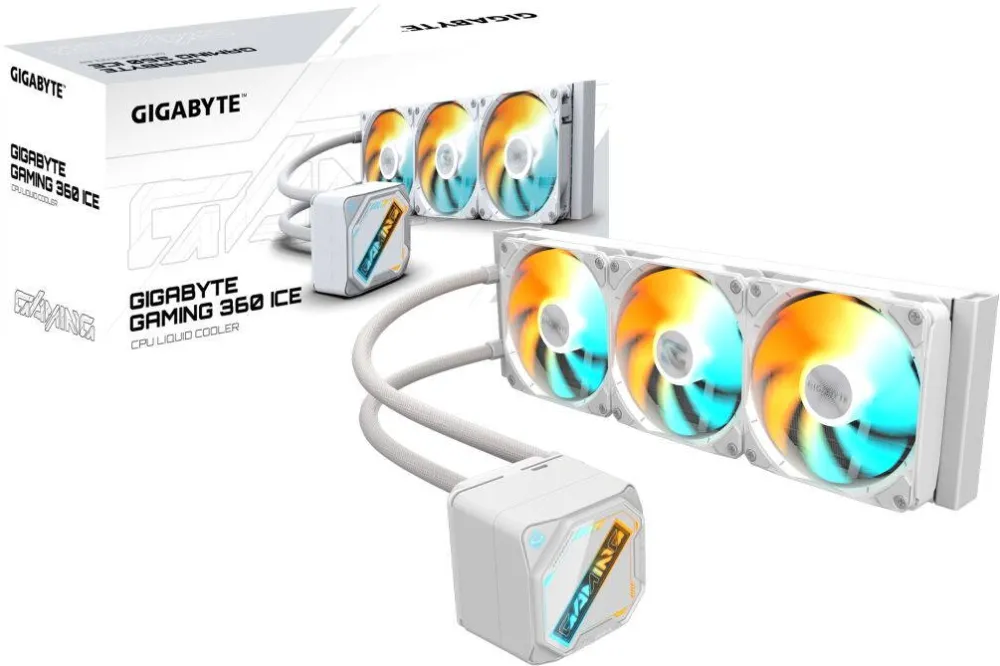Cooler GIGABYTE GIGABYTE GAMING 360 ICE, water cooling white