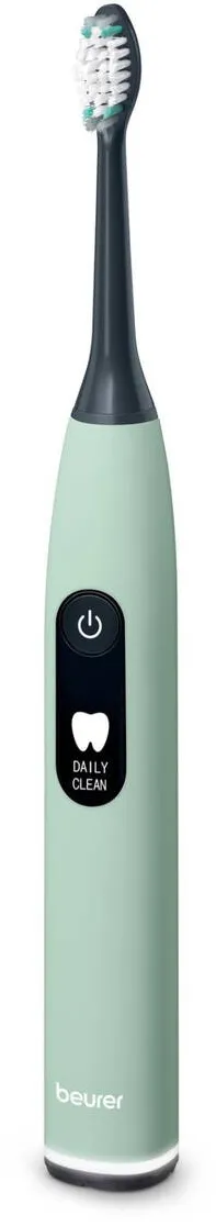 Beurer SC 50 Peppermint Green Planet, Electric Toothbrush light green, incl. 2 brush heads