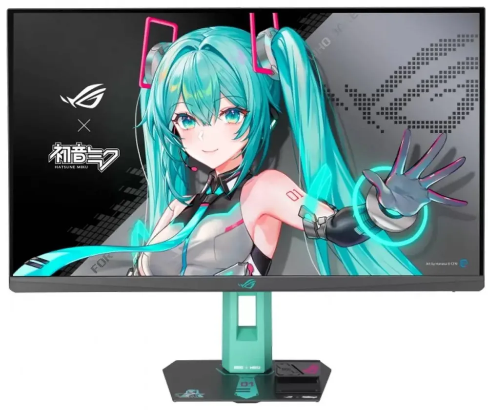 Monitor Asus ASUS ROG Strix XG27ACMEG-G 68.58cm (16:9) WQHD Hatsune Miku