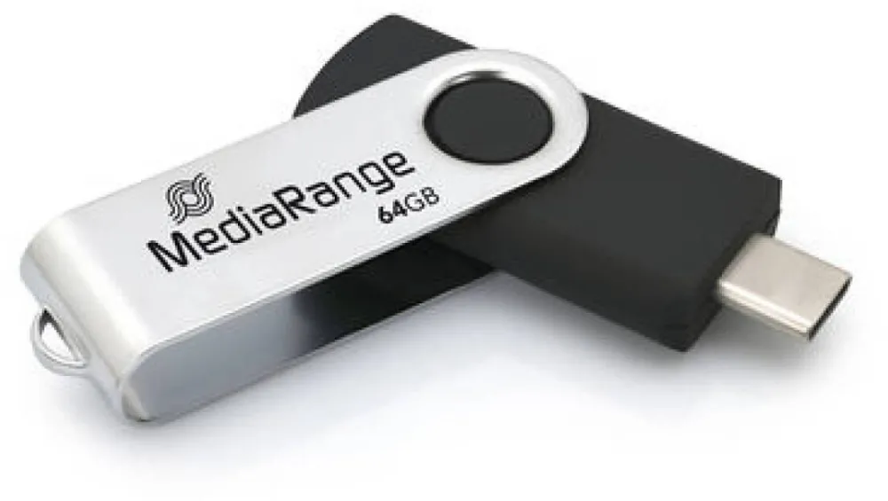 Memorie USB MediaRange MediaRange USB-Stick  USB 3.2 Gen1 USB-C   64GB