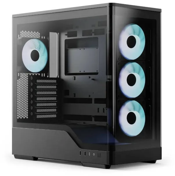 Carcasa PC Aerocool AeroCool Geh Midi P500A Black                 ACCS-P500A-001