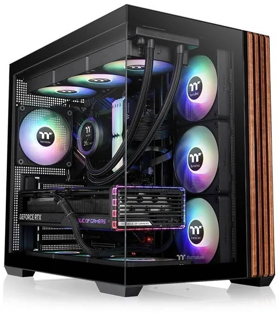Carcasa PC Thermaltake Geh Thermaltake View 380 WS Midi Tower  "ARGB"         Black retail