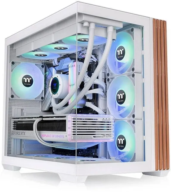 Carcasa PC Thermaltake Geh Thermaltake View 380 WS Midi Tower  "ARGB Snow"    White retail