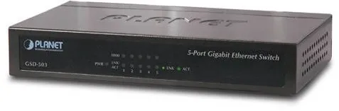 Switch Planet PLANET 5-Port 10/100/1000Mbps Gigabit Ethernet Switch