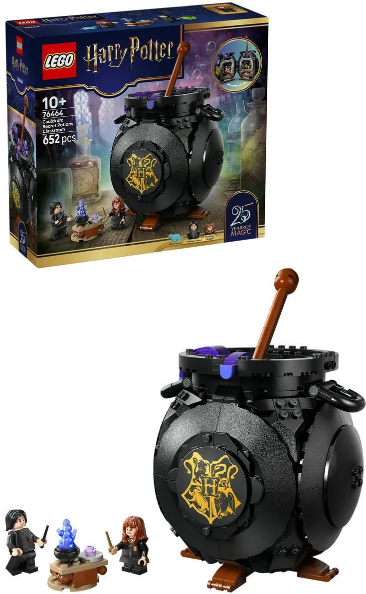Set constructie LEGO Harry Potter 76464 Cazanul cu clasa secreta de potiuni 652 piese