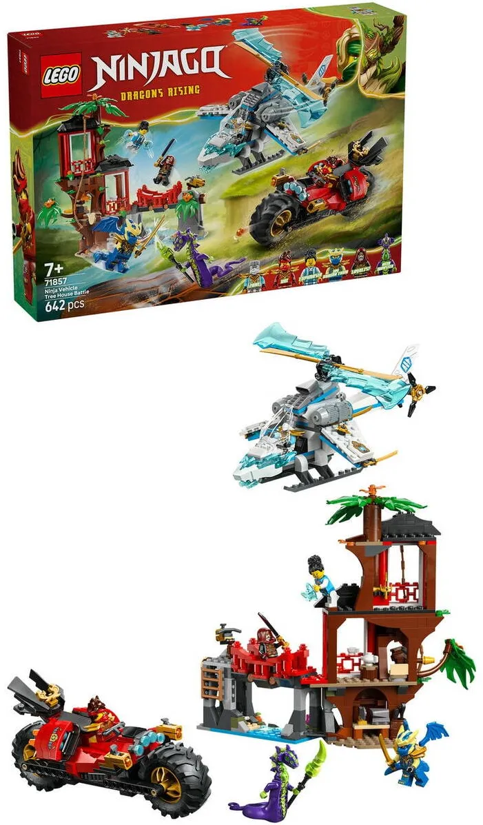 LEGO NINJAGO 71857 Ninja Vehicle Battle at the Tree House