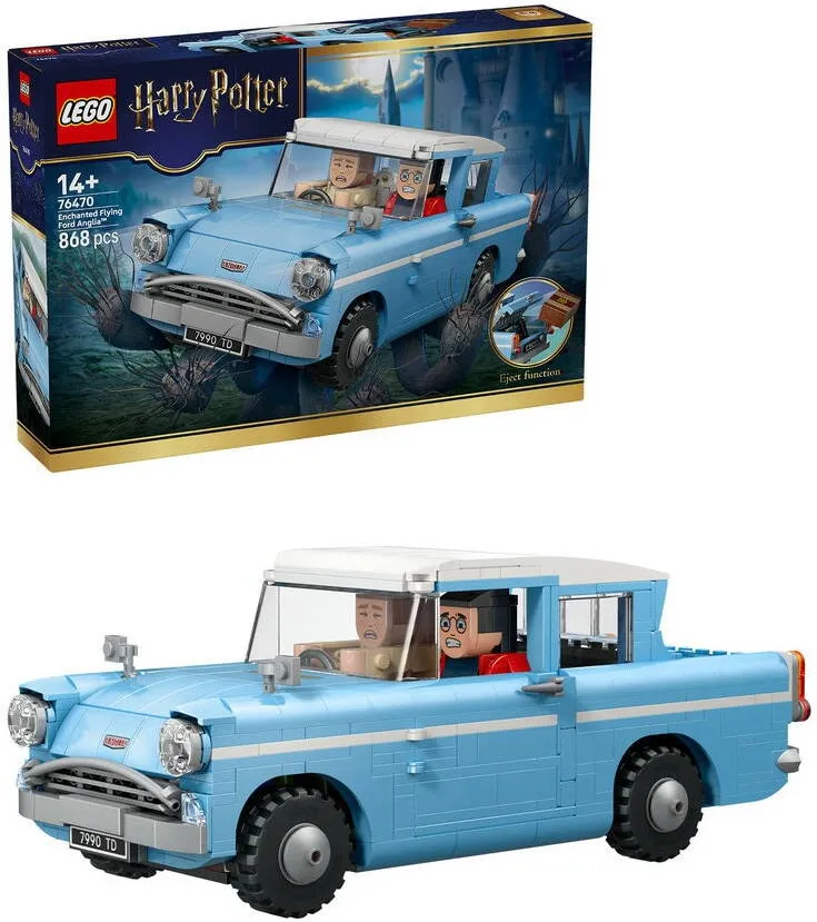 Set constructie LEGO Harry Potter 76470 Ford Anglia zburator 868 piese