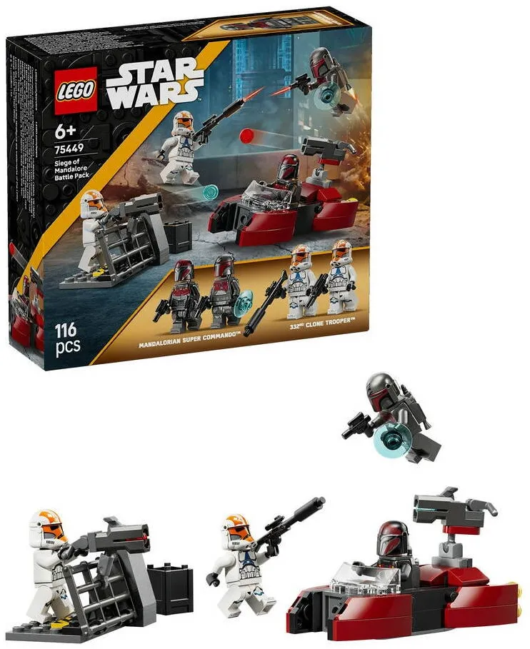 LEGO Star Wars 75449 Atak na Mandalore – zestaw bitewny