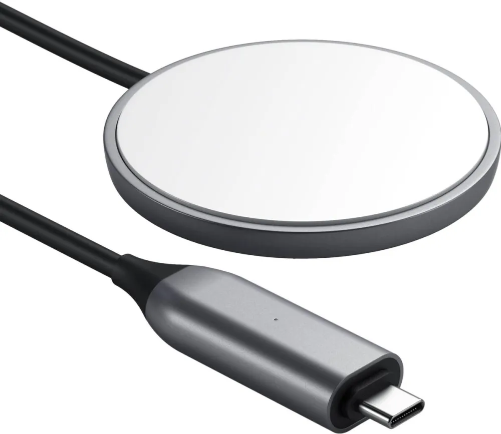 Satechi Satechi Magnetic Wireless Charging Cable space gray