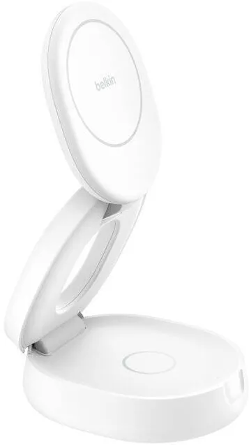 BELKIN Belkin Boost Charge adjustable mag.2-in-1 Ch.Qi2 wh. WIZ035kqWH