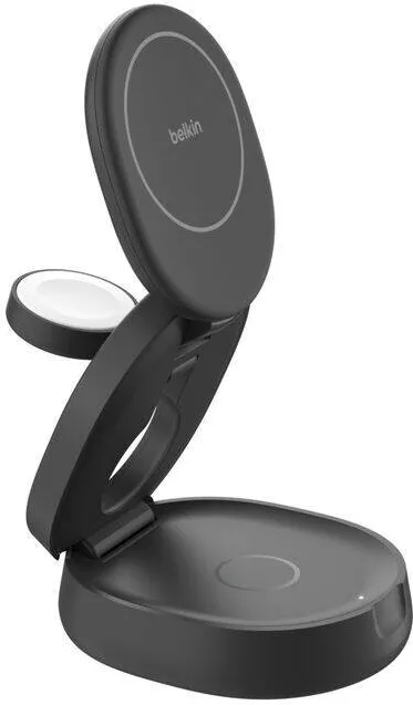 BELKIN Belkin Boost Charge foldab. mag. 3-in-1 Charg. Qi2 bl. WIZ034kqBK