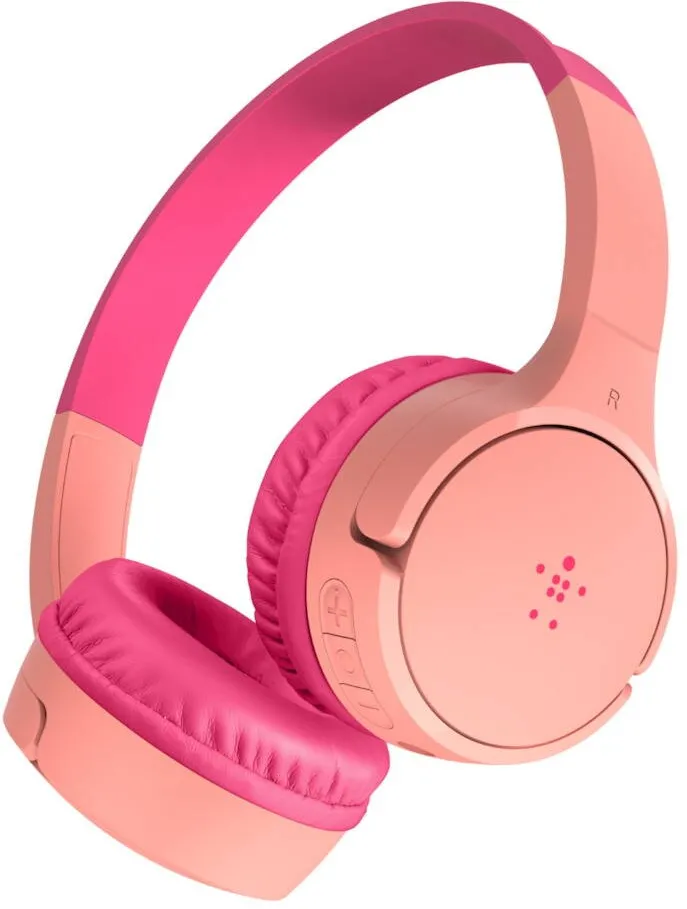 Casti Over-Head BELKIN Soundform Mini-On-Ear for Kids BT USB-C pink AUD002btPKV3