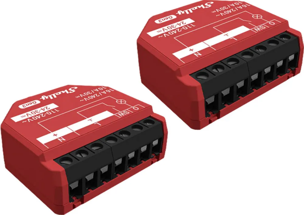 Shelly Shelly 1PM Gen3 Set of 2 Controller WiFi/Bluetooth