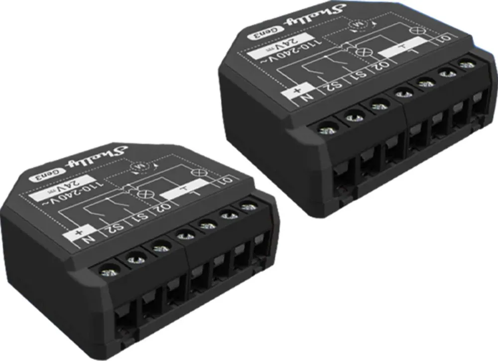 Shelly Shelly 2PM Gen3 Set of 2 Controller WiFi/Bluetooth