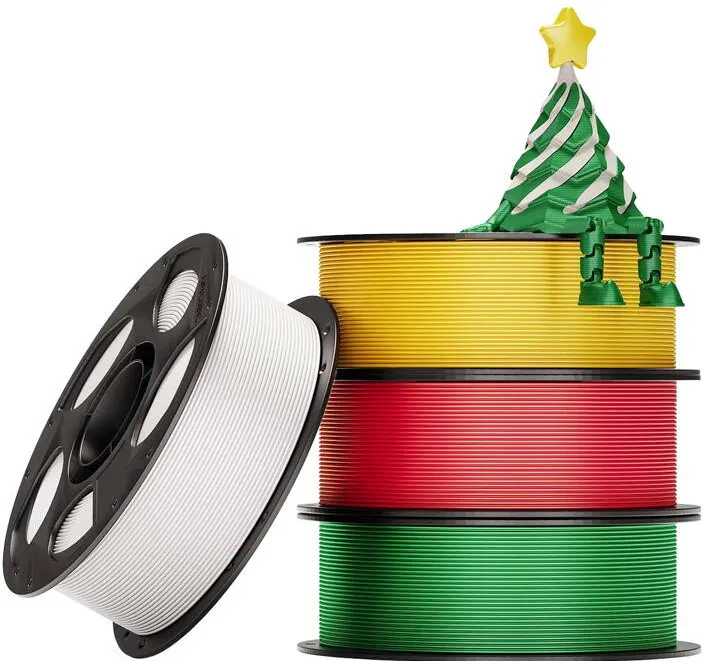 ANYCUBIC Anycubic Christmas Wonderland PLA filament bundle (4 pcs)