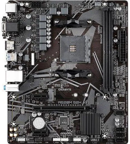 Placa de Baza GIGABYTE A520M S2H