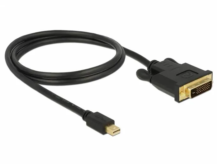 DELOCK 83988 display cable - Mini DisplayPort to DVI-D - 1 m