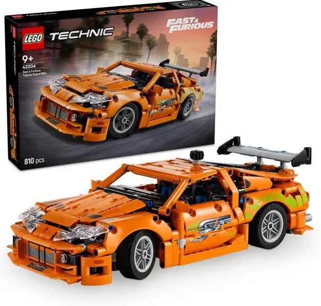 LEGO TECHNIC 42204 Fast and Furious Toyota Supra MK4