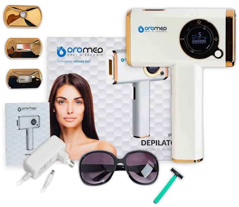 oromed ORO-IPL ICE laser hair and body depilator