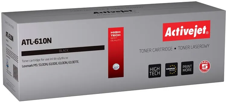 Toner imprimanta ACTIVEJET COMPATIBIL ATL-610N for Lexmark printer; Lexmark 50F2U0E replacement; Supreme; 20000 pages; black