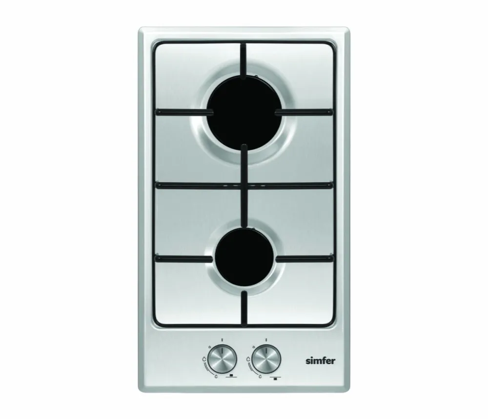 Plita Simfer Simfer H3.200.VGRIM Hob, Gas, Width 30 cm, 2 cooking zones, Mechanical control, Inox