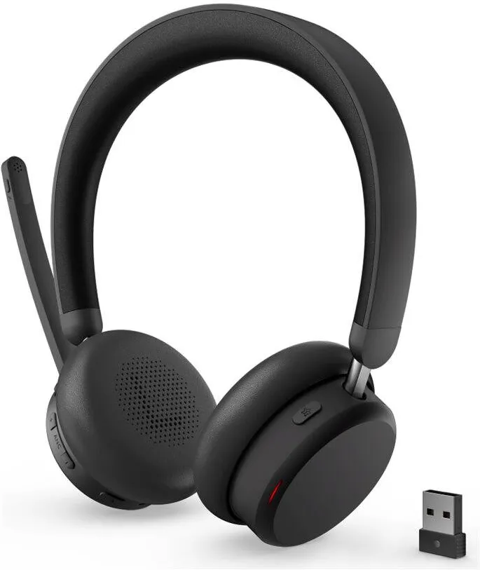 Casti Office/Call Center Lenovo Dual-Mode Wireless ANC Headset 6550 (USB-A dongle)