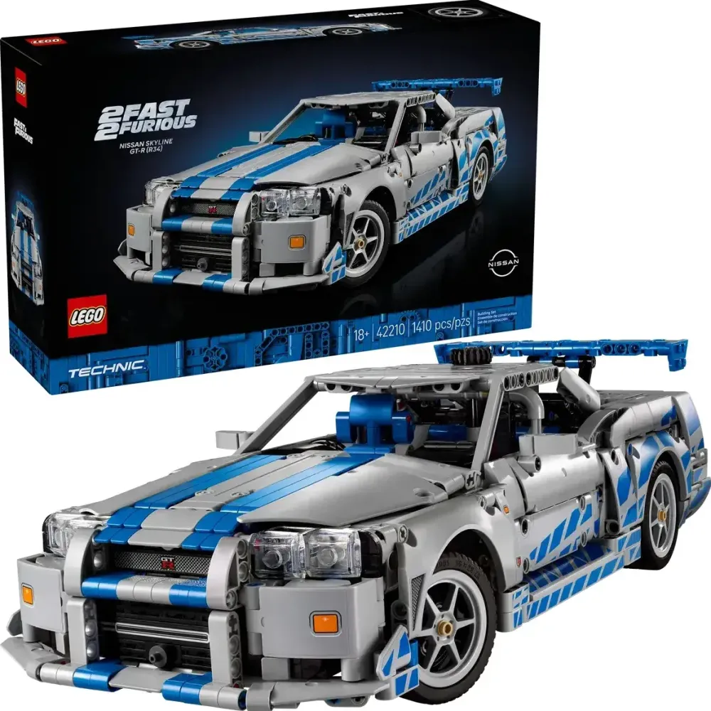 LEGO Technic - 2 Fast 2 Furious Nissan Skyline GT-R (R34) Speedster Technic