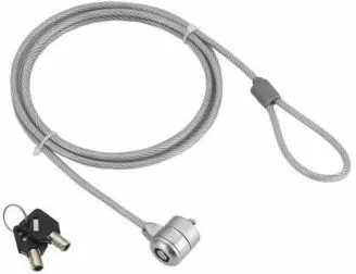 Lacat cablu laptop Gembird LK-K-01 cu cheie 1.8 m