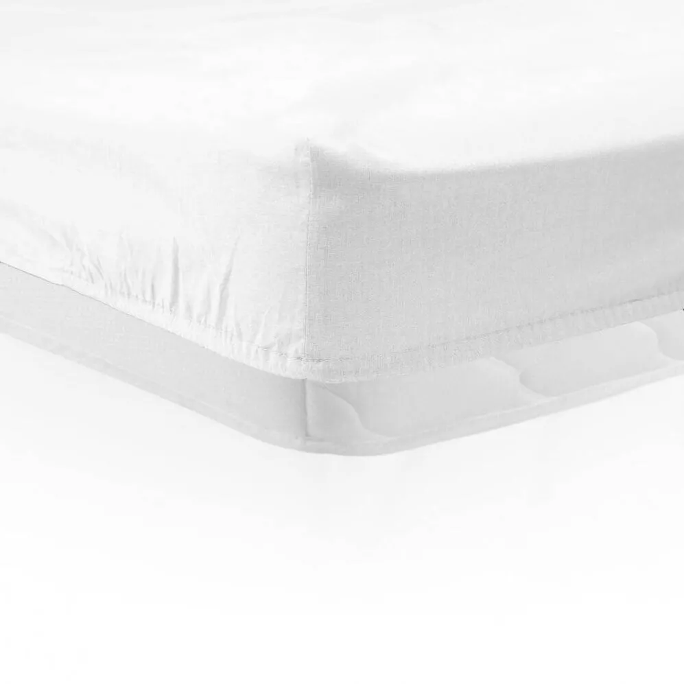 HEINNER Cearceaf de pat cu elastic 140X200 cm Alb