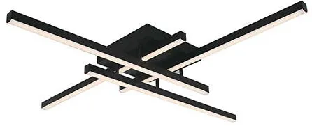 V-TAC Candelabru LED dimabil 38W 3000K 85X85X10.5CM - negru