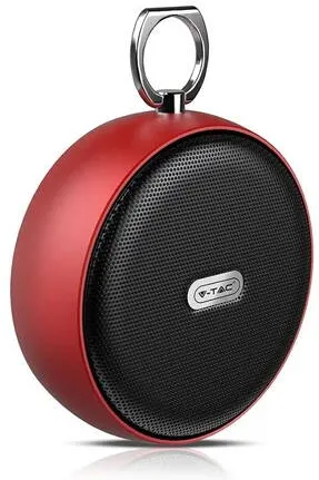 V-TAC Mini boxa bluetooth portabila 4W - rosu