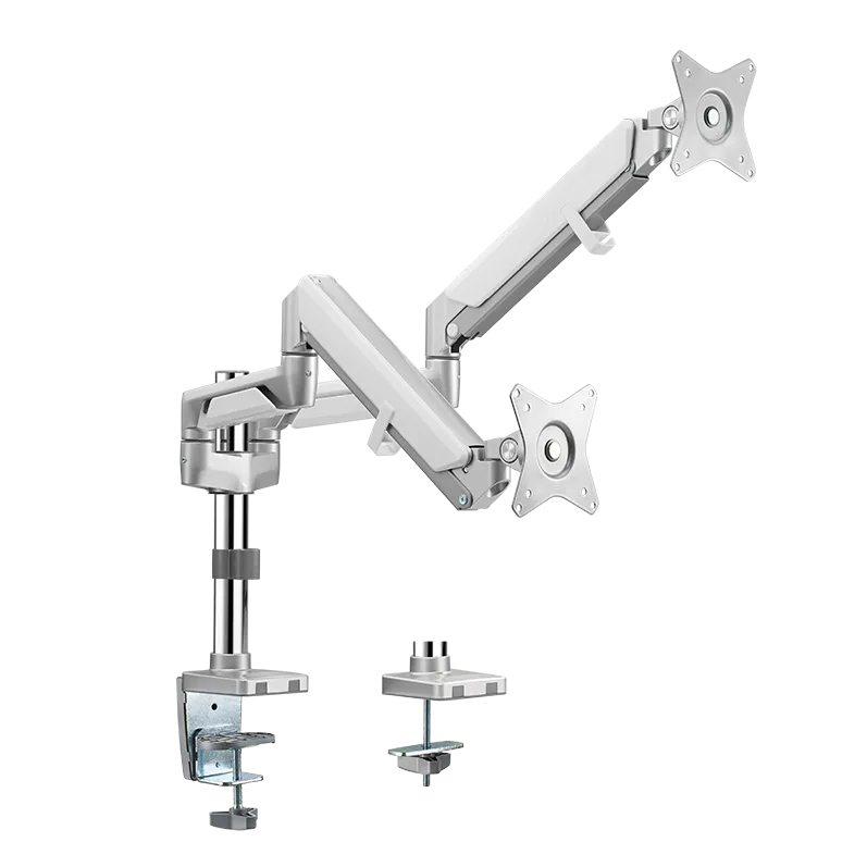 Suport Monitor Logilink 17"-32" 2TFT 3Gelenke silb. Max. 9KG Gasdr.fed.