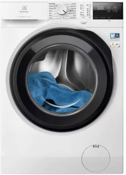 ELECTROLUX Masina de spalat rufe Electrolux EW6F2482E, 8 kg, 1400 rpm, Clasa A, Motor Inverter cu MagnetPermanent, Display LED, SensiCare, TimeManager, Alb