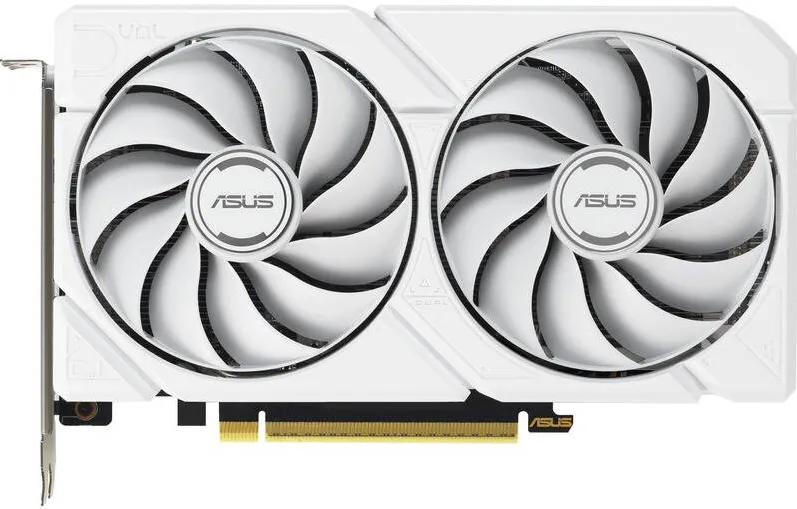 Placa Video Asus Radeon RX 9060 XT DUAL WHITE 16GB GDDR6 128-bit